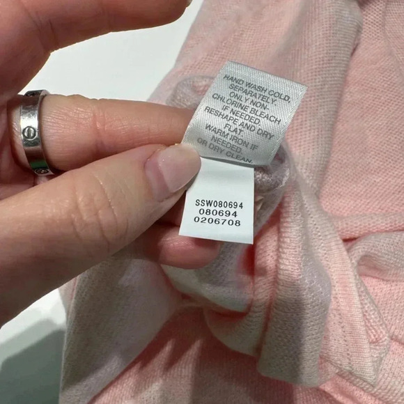 J.Jill Waffleknit Tie Long Sleeve Shirt - Picture 8 of 8